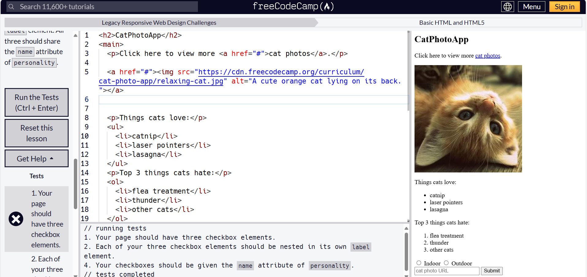 Free code camp 2